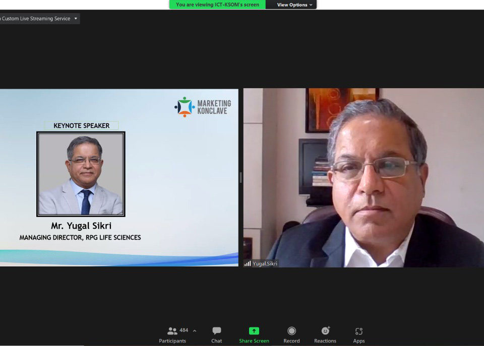 Mr. Yugal Sikri, Managing Director, RPG Life Sciences