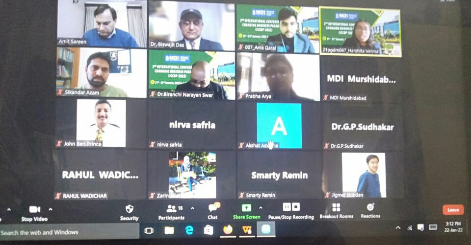 International Conference on Changing Paradigms ( ICCBM- 2022)